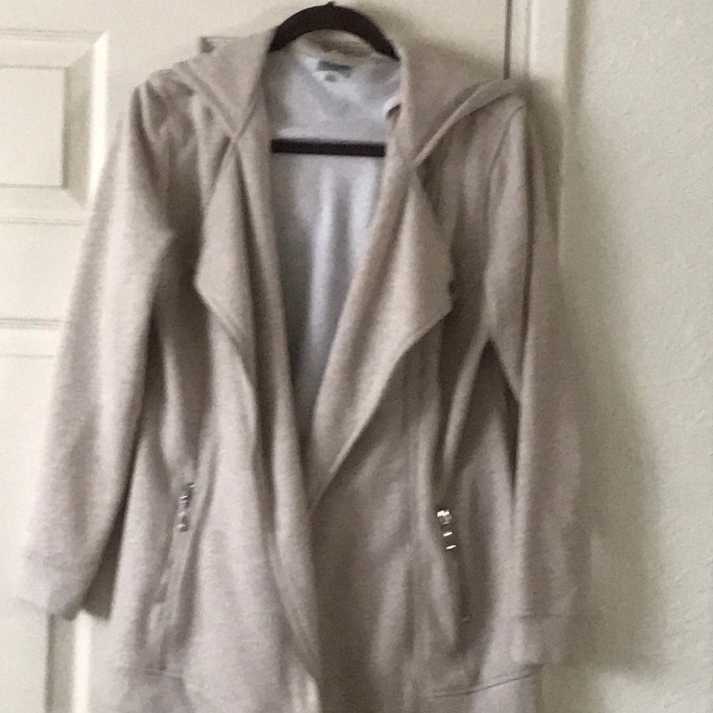 Moto style hoodie